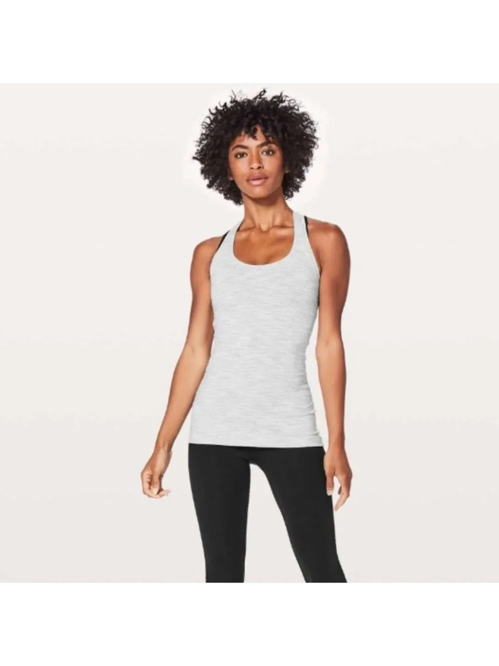 Lululemon Cool Racerback II Wee Are From Space Nimbus Battleship